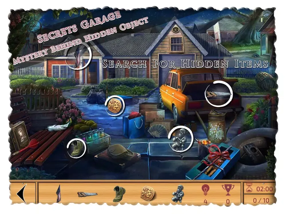 Ảnh chụp màn hình của Secrets Garage Mystery Behind iPad 