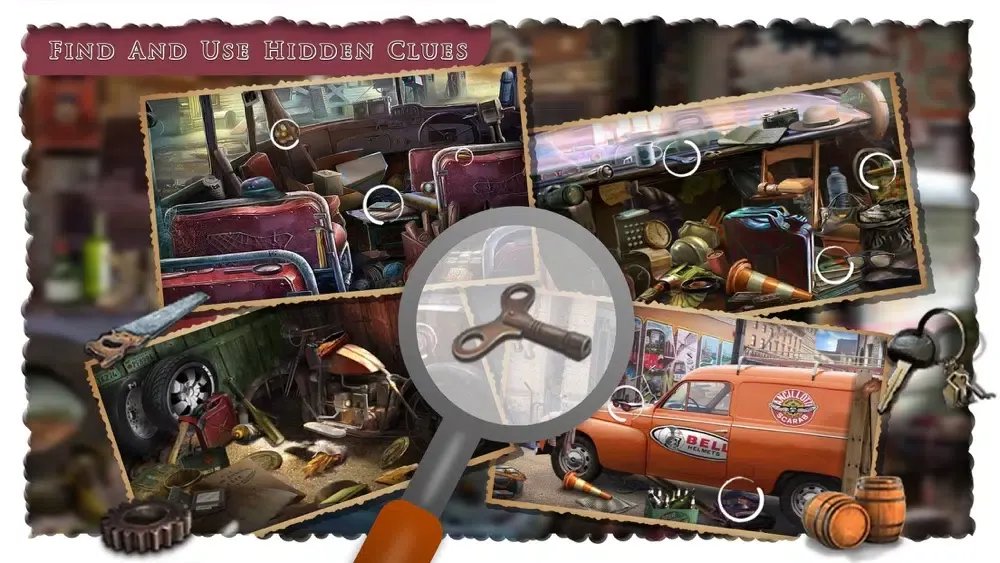 Ảnh chụp màn hình của Secrets Garage Mystery Behind
