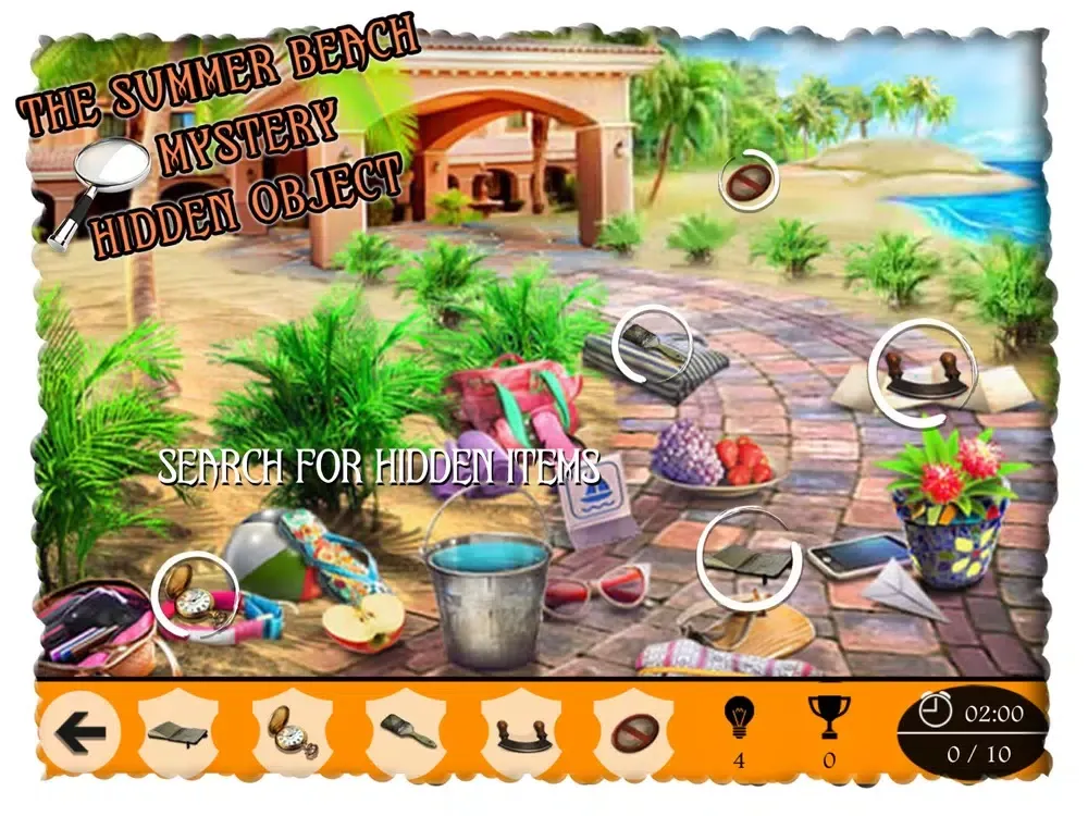 Capturas de tela do The Summer Beach Mystery iPad 
