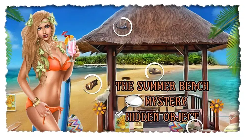 Capturas de tela do The Summer Beach Mystery