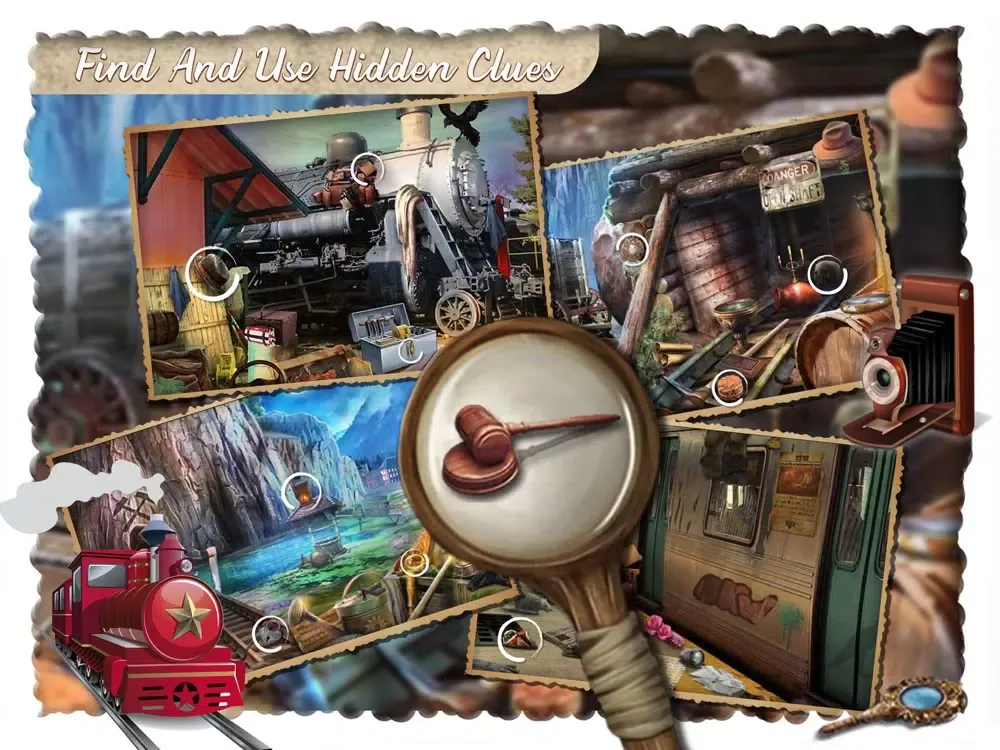Train Escape Mystery Detective iPad  Ekran Görüntüleri