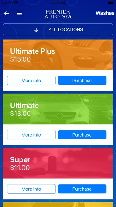 Premier Auto Spa应用截图