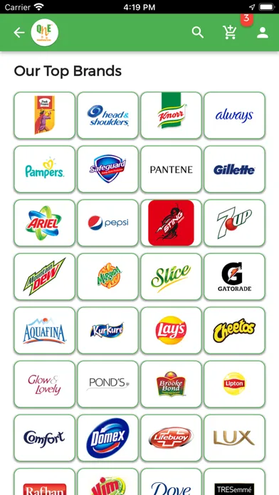 QnE - Online Grocery Store应用截图