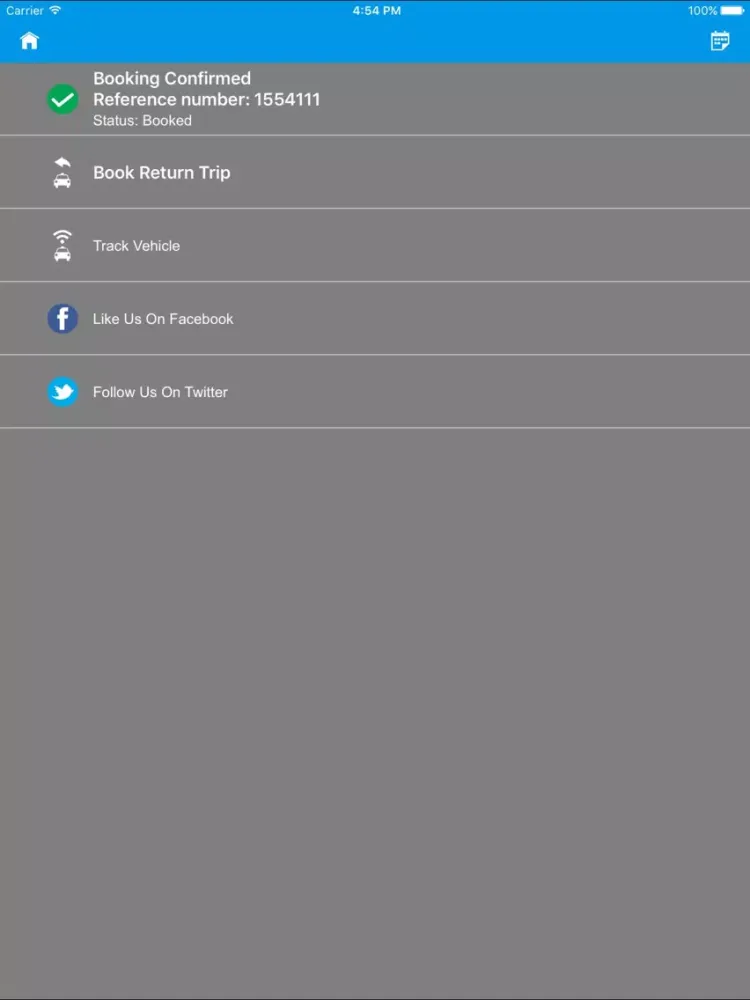Zrzuty ekranu Premiercars & Premier Airport Cars iPad 