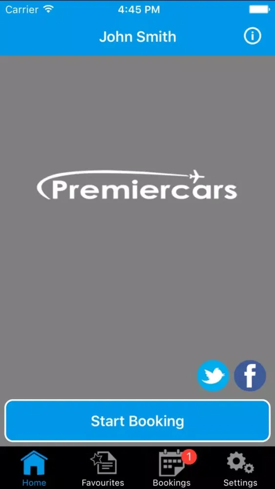 Zrzuty ekranu Premiercars & Premier Airport Cars