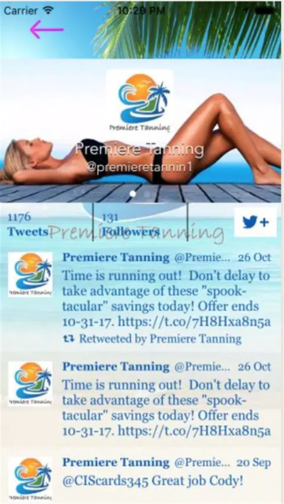 Premiere Tanning应用截图