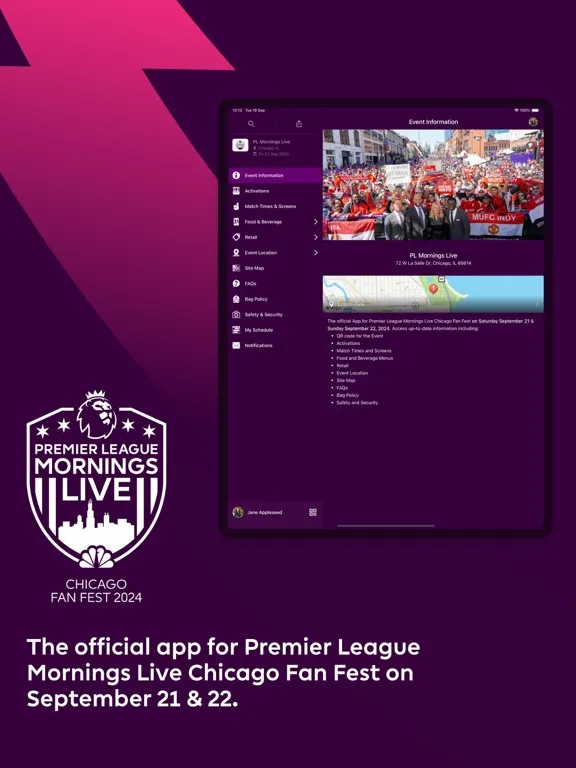 PL Mornings Live Fan Fest iPad 应用截图