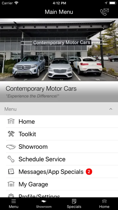 Ảnh chụp màn hình của Contemporary Motor Cars