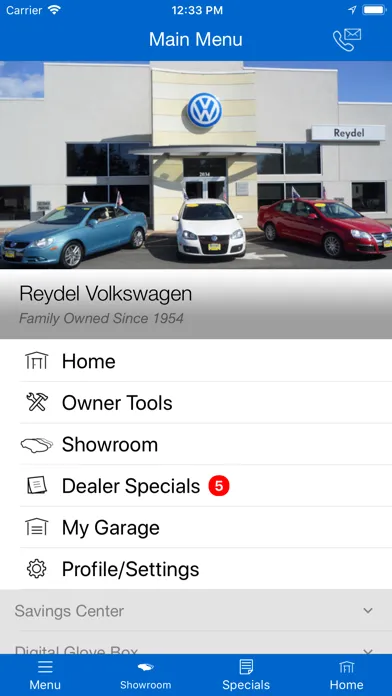Reydel Volkswagen MLink Ekran Görüntüleri