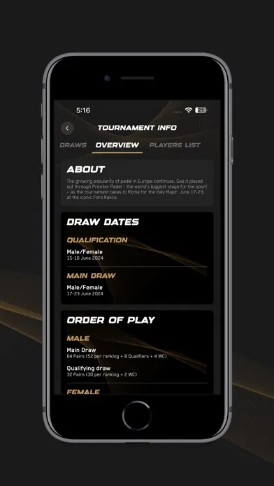 Premier Padel Official App应用截图