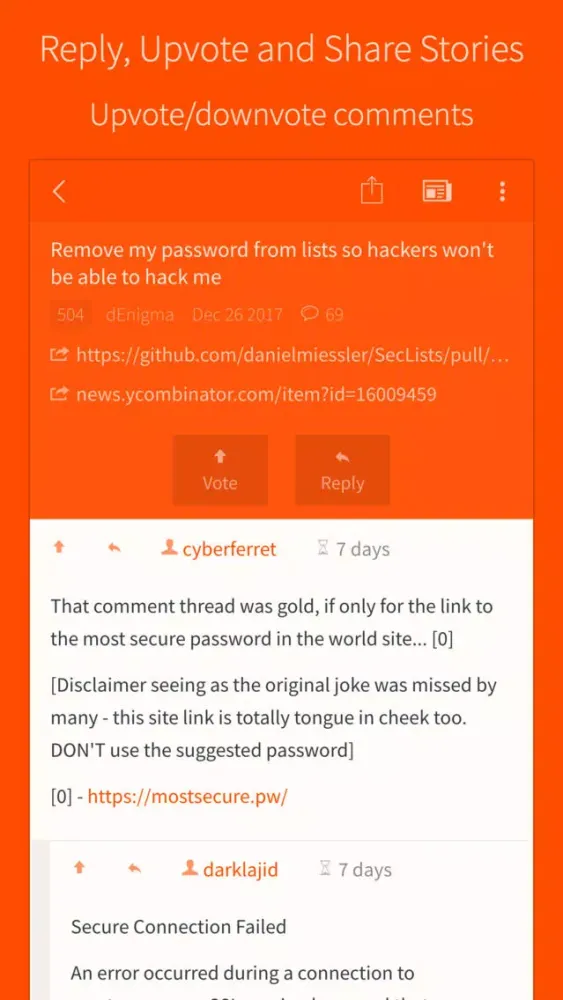 Hacker News (YC) Ekran Görüntüleri