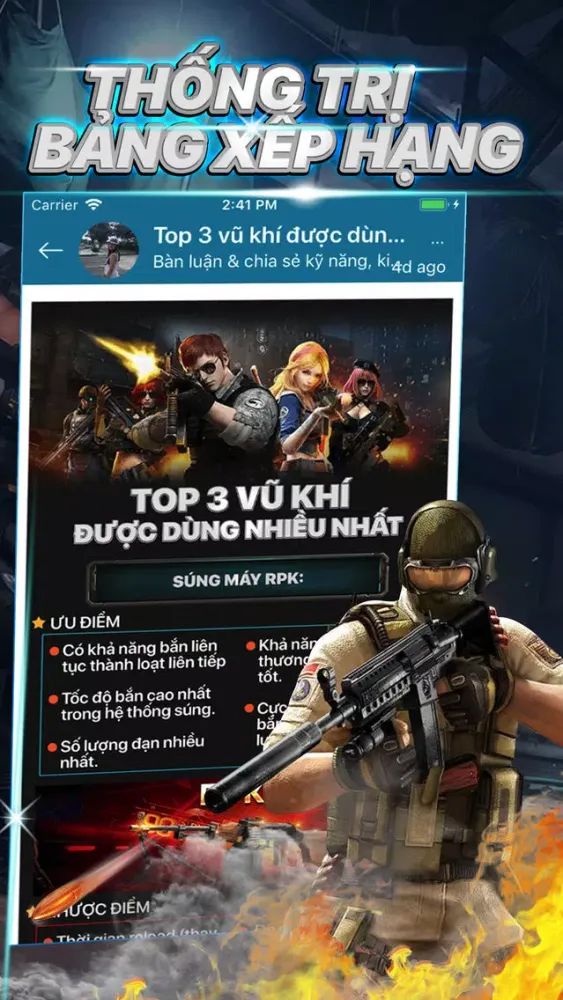 Capturas de pantalla de Forum: Chiến dịch huyền thoại