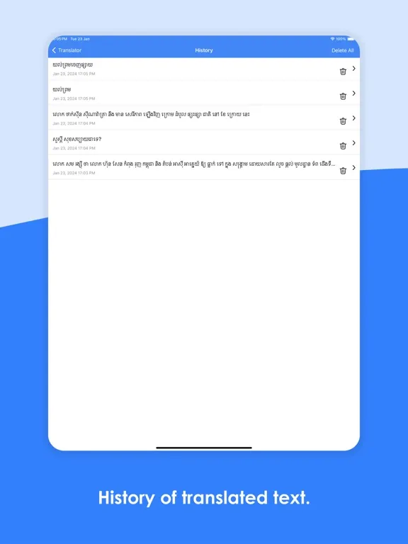 Khmer Keyboard & Translator iPad  स्क्रीनशॉट