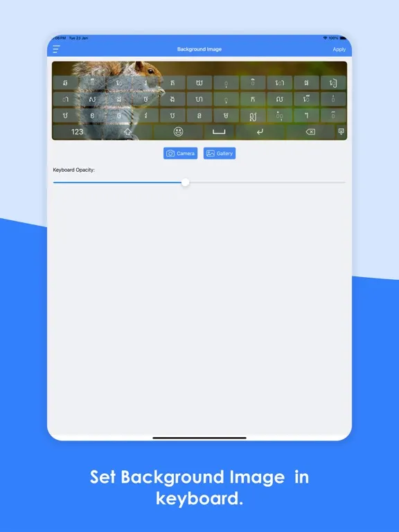 Khmer Keyboard & Translator iPad  स्क्रीनशॉट