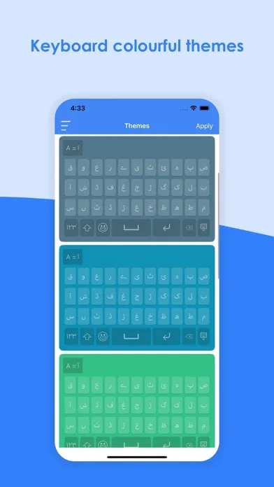 Capturas de tela do Urdu Keyboard & Translator