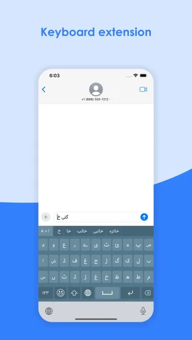 Capturas de tela do Urdu Keyboard & Translator