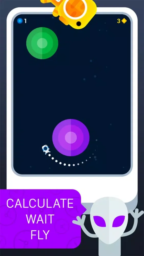 Flapping Space - Can you get to Mars स्क्रीनशॉट