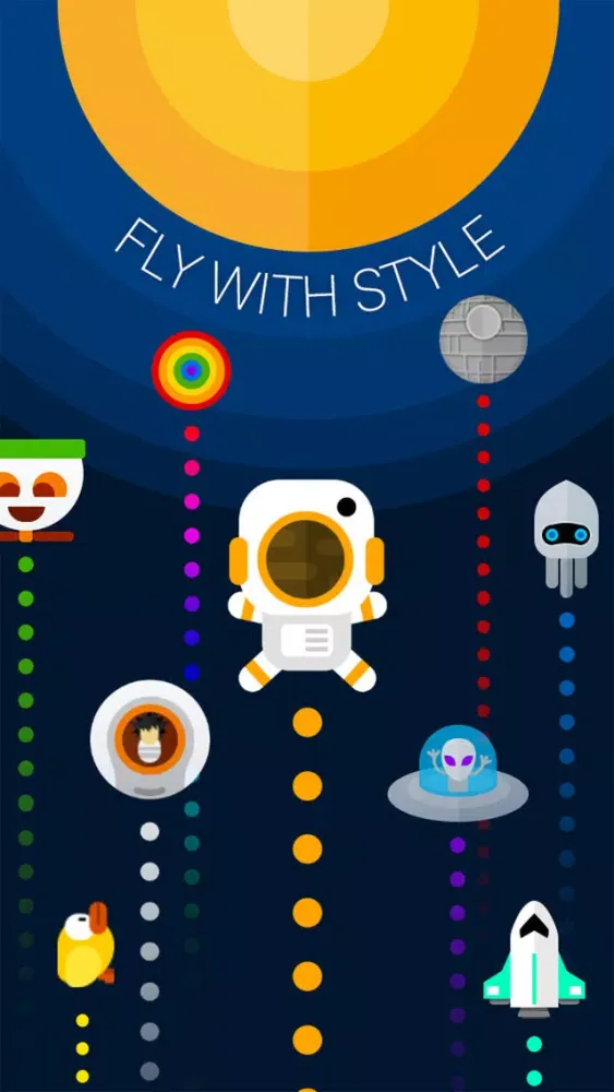 Flapping Space - Can you get to Mars स्क्रीनशॉट