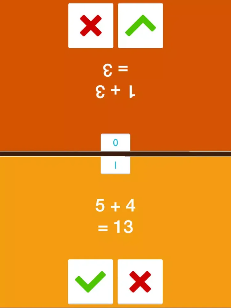 Tangkapan layar Angry Math Multiplayers Edition - 1 Second Impossible Challenge - Freaking Hard iPad 