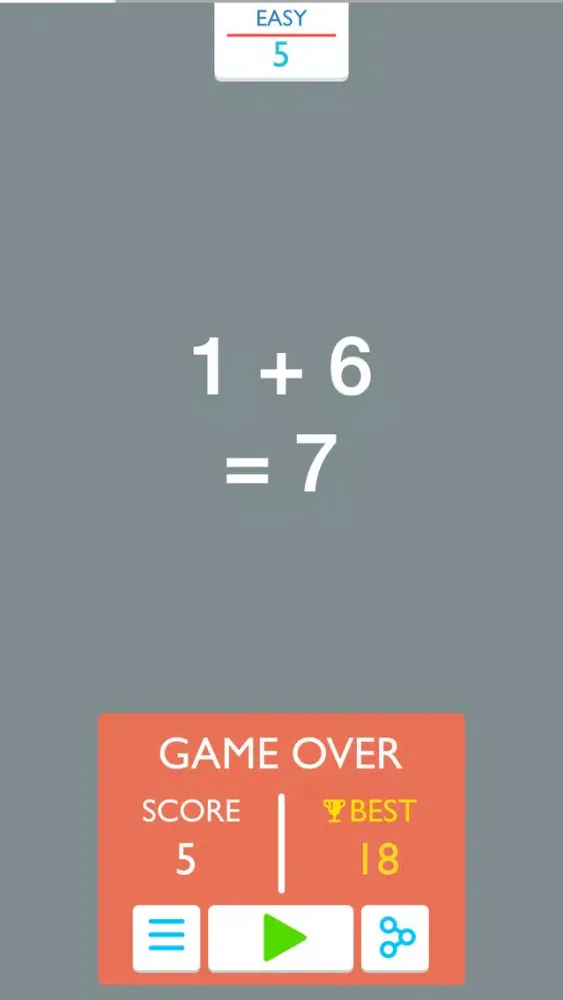 Tangkapan layar Angry Math Multiplayers Edition - 1 Second Impossible Challenge - Freaking Hard