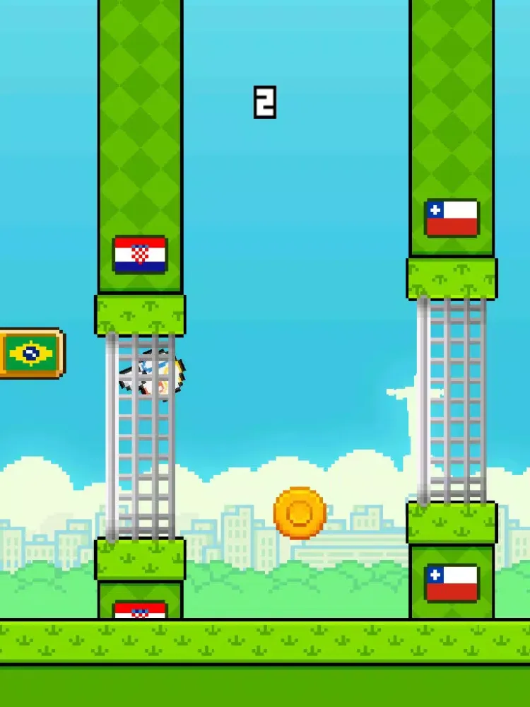 TinyFly - Flappy Football Edition iPad  Screenshots