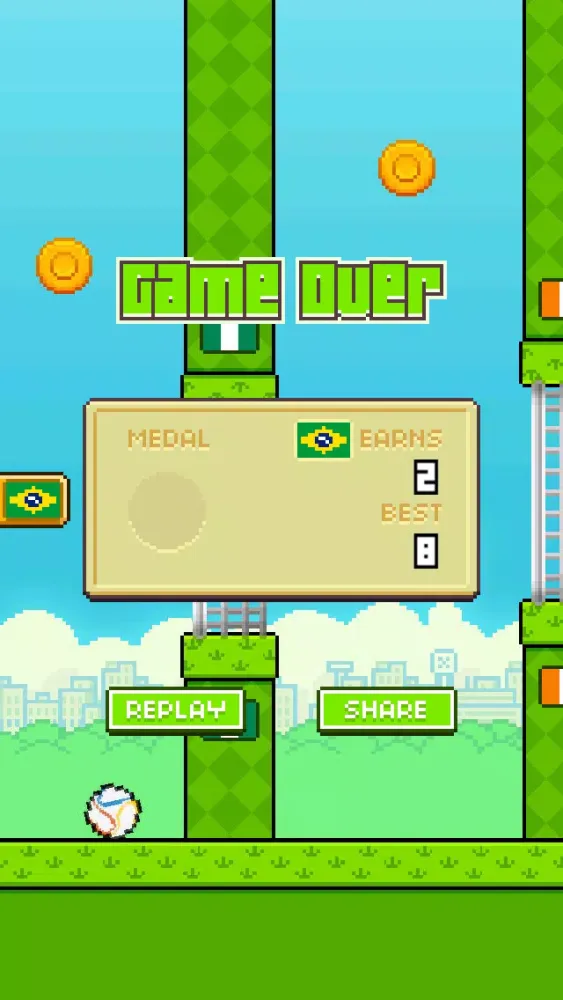 TinyFly - Flappy Football Edition Screenshots