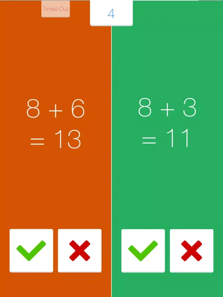 Math League - Freaking Angry Math - Two Maths Mode iPad  스크린샷