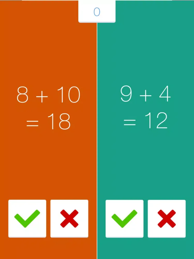 Math League - Freaking Angry Math - Two Maths Mode iPad  스크린샷
