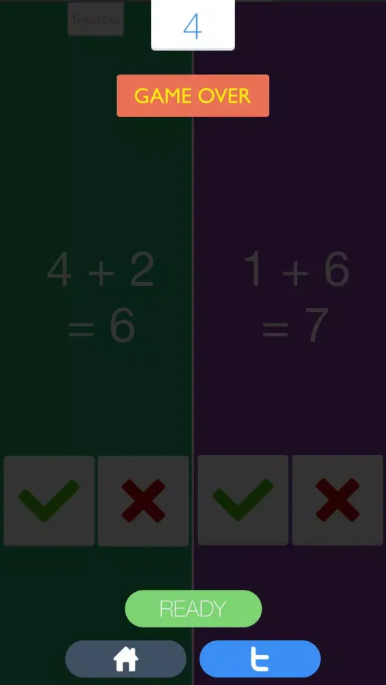 Math League - Freaking Angry Math - Two Maths Mode 스크린샷