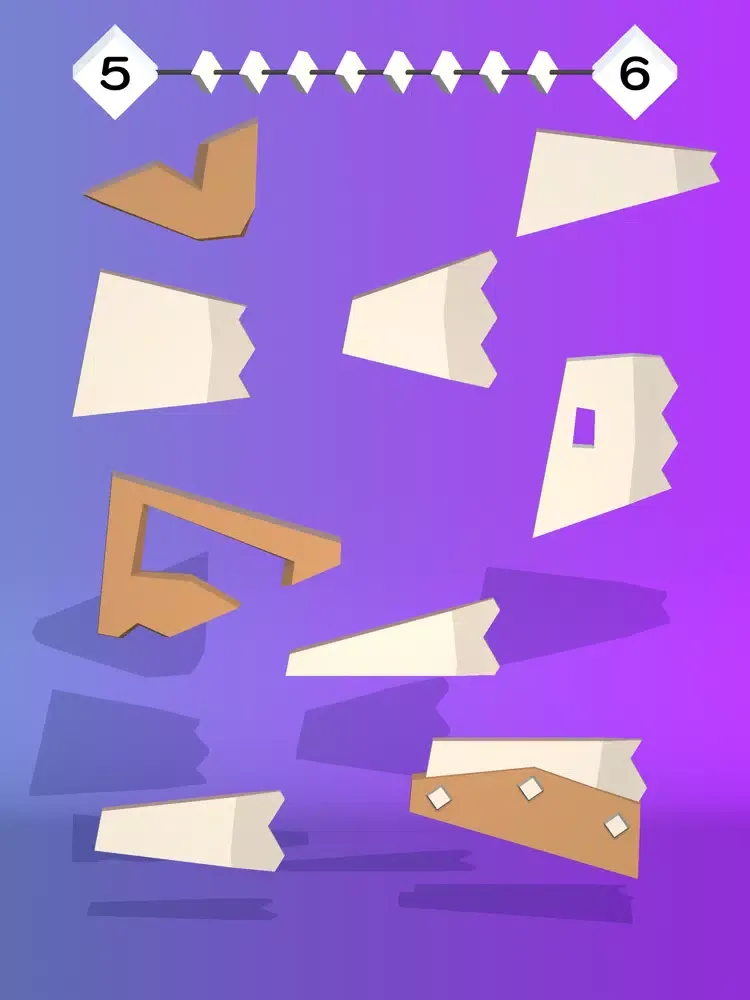 Puzzle 3D - Fit Slices iPad  Screenshots