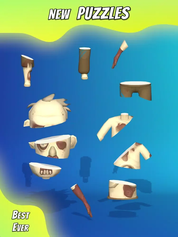 Puzzle 3D - Fit Slices iPad  Screenshots