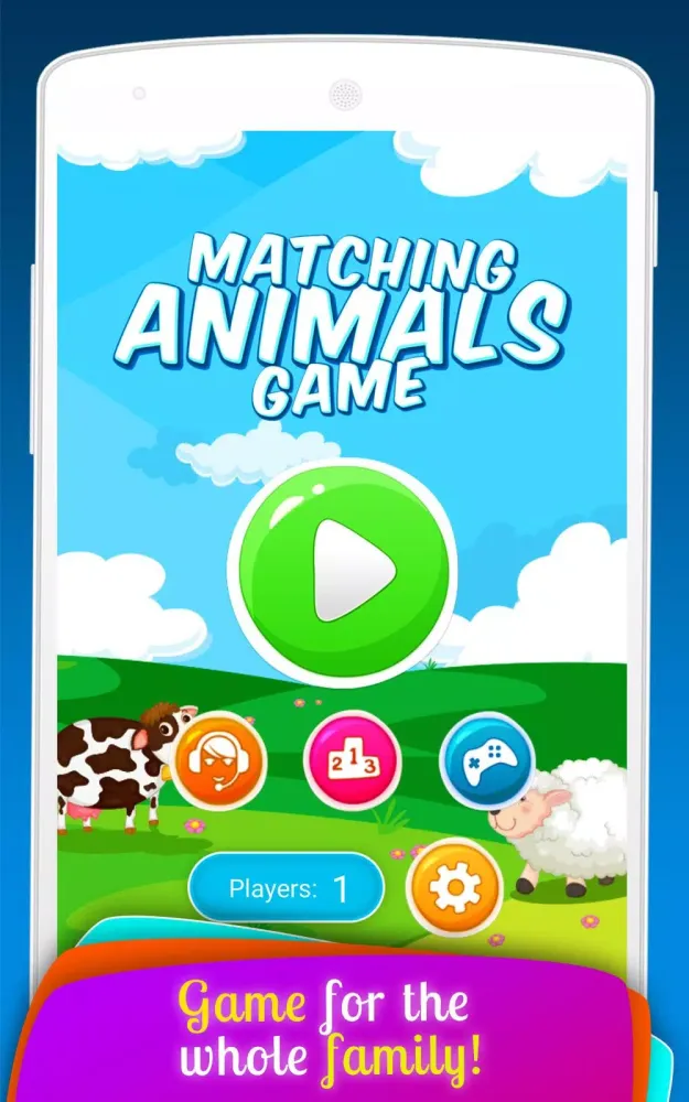 Screenshot di Matching Animals Game for Kids