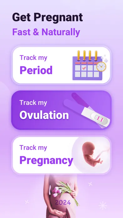 Capturas de tela do Premom Ovulation Tracker