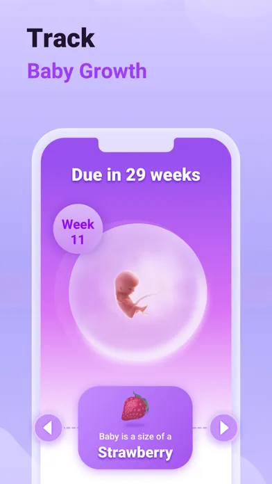 Capturas de tela do Premom Ovulation Tracker