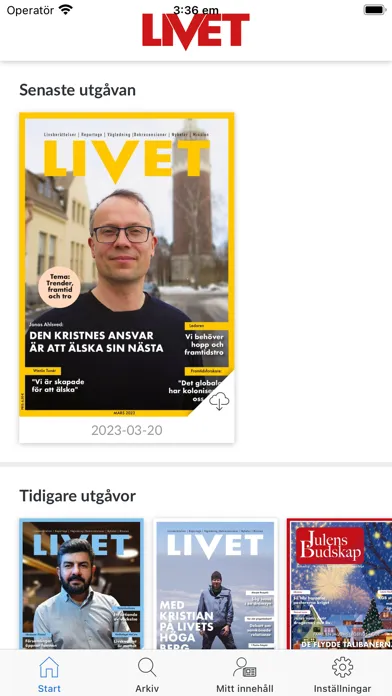 تصاویر Livet - kristet månadsmagasin