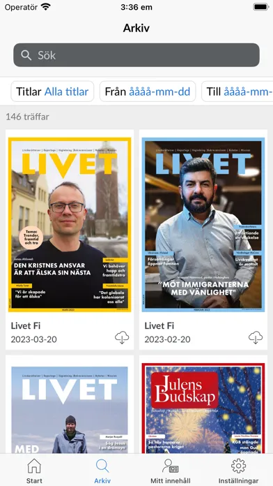 تصاویر Livet - kristet månadsmagasin