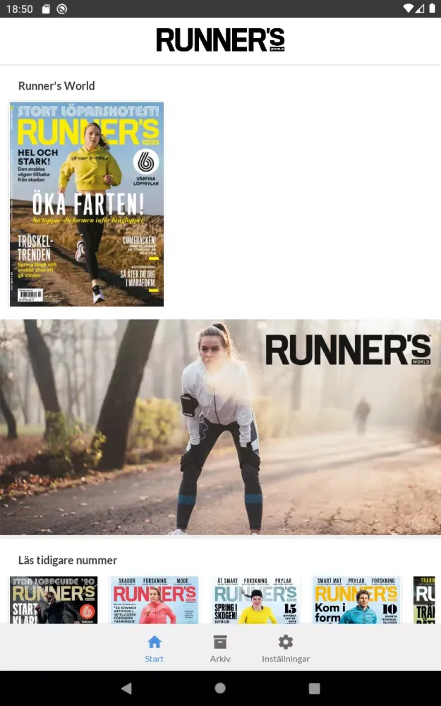 Runner's World Screenshots