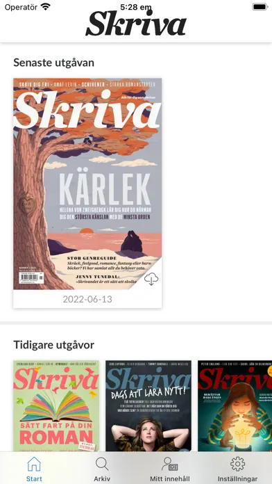 صور Tidningen Skriva e-tidning