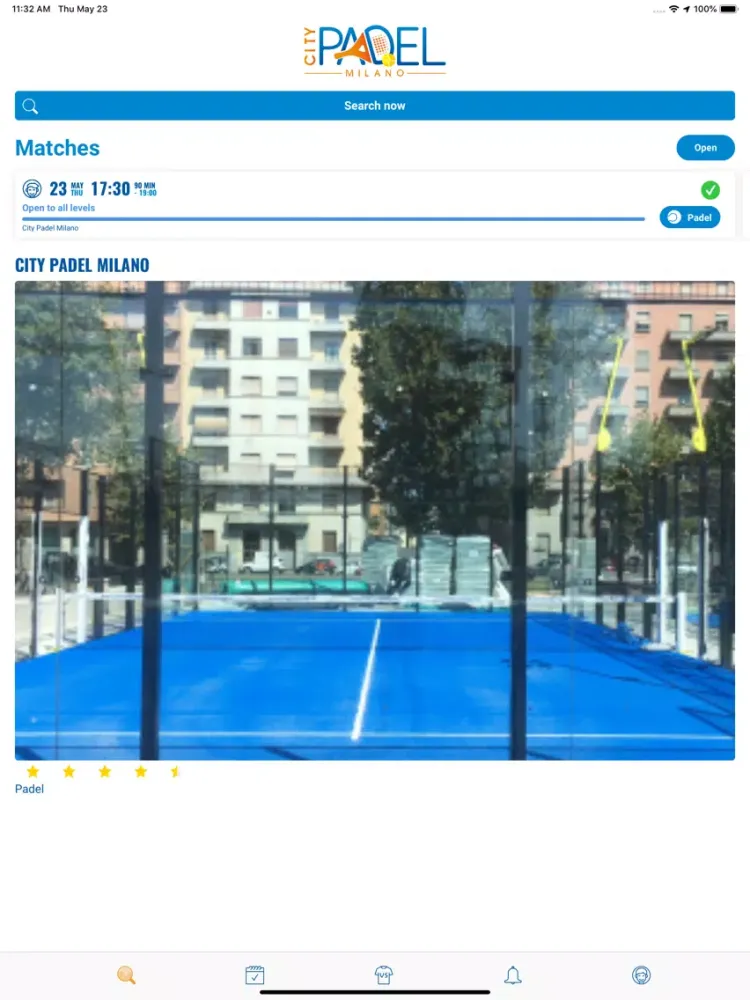 ภาพหน้าจอของ City Padel iPad 