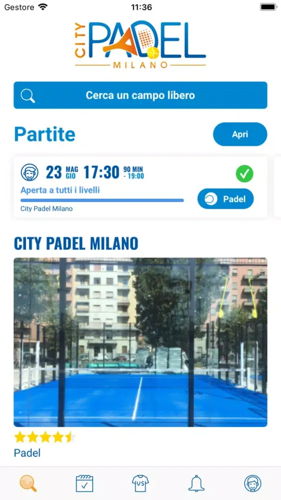 ภาพหน้าจอของ City Padel