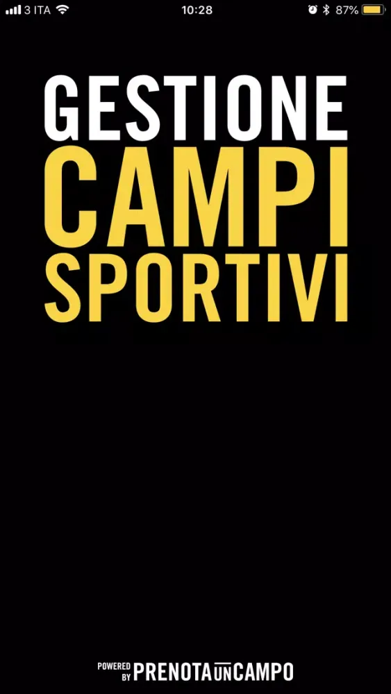 Gestione Campi Sportivi Screenshots