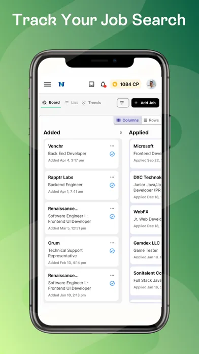 Captures d'écran de Prentus: Job Search Platform