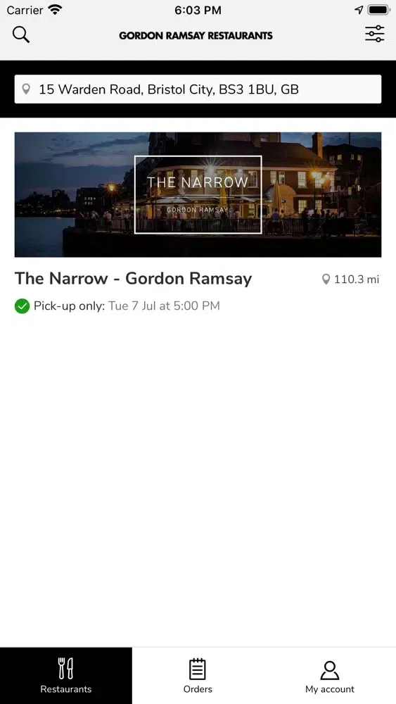 Screenshot di Gordon Ramsay Restaurants