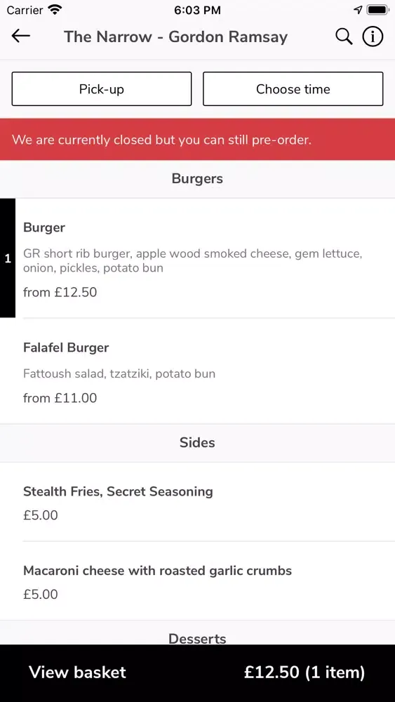 Screenshot di Gordon Ramsay Restaurants