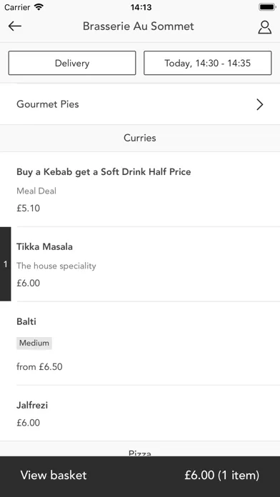 Captures d'écran de Multi my order app