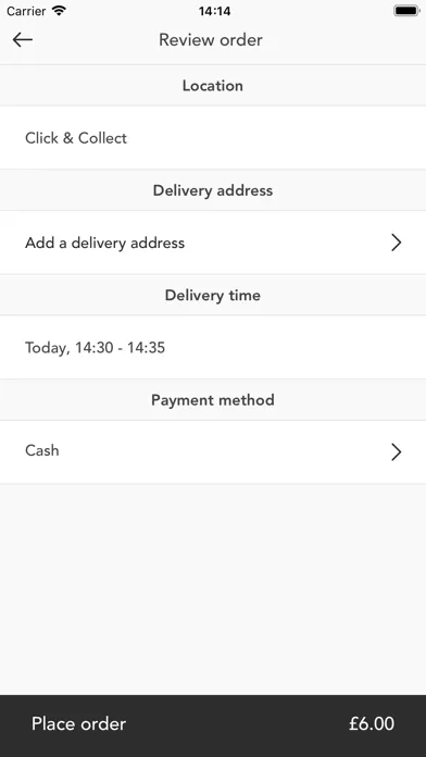 Captures d'écran de Multi my order app