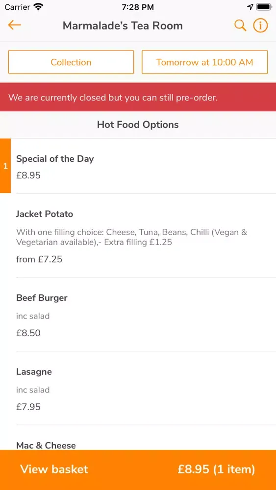 Odds Farm Park Food & Beverage应用截图