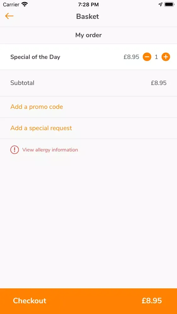 Odds Farm Park Food & Beverage应用截图