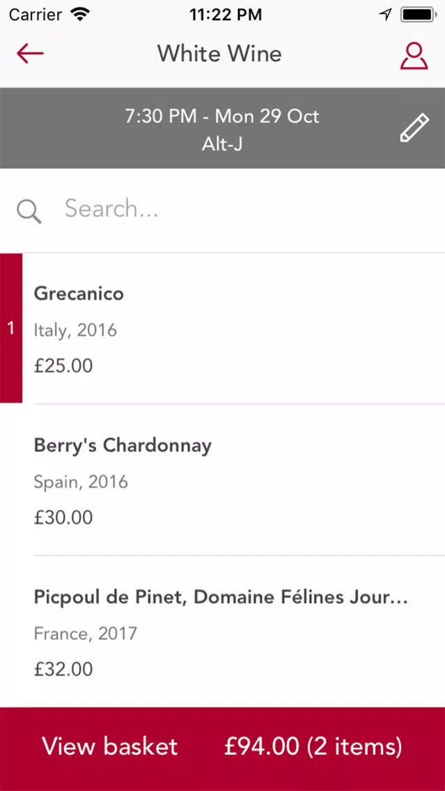 Captures d'écran de Royal Albert Hall Food & Drink