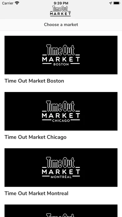 Скриншоты Time Out Market